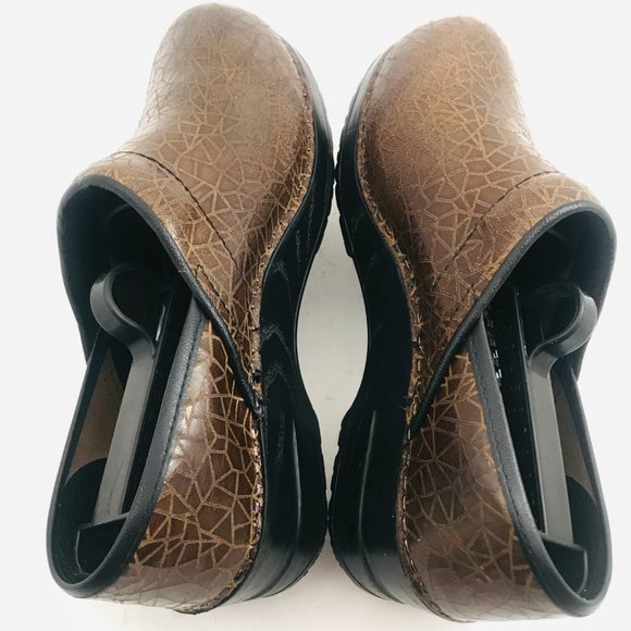 Sanita Original Danish Clog Brown Leather Professional Classic Size EU 37 US 6 - Picture 6 of 9